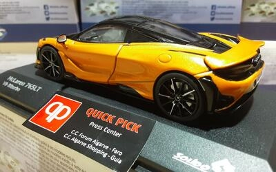 SOLIDO 1/43 - MCLAREN 765 LT - PAPAYA ORANGE - 2020