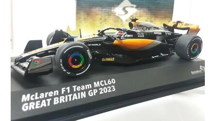SOLIDO 1/43 - MCLAREN MCL 60 - Nº 81 O. PIASTRI - 4º BRITISH