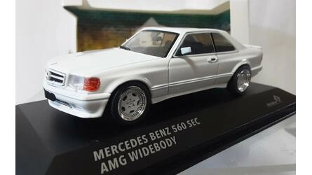 SOLIDO 1/43 - MERCEDES 560 SEC AMG - 1990 - WIDEBODY - CLASS
