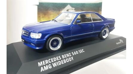 SOLIDO 1/43 - MERCEDES 560 SEC AMG - 1990 - WIDEBODY - LINAR