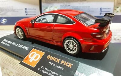 SOLIDO 1/43 - MERCEDES BENZ C63 AMG BLACK SERIES - FIRE OPAL