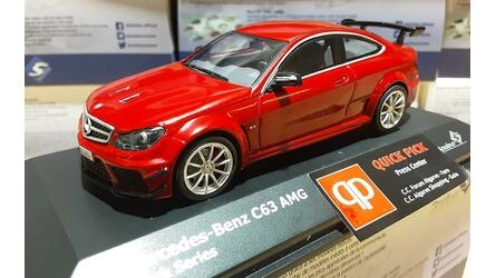 SOLIDO 1/43 - MERCEDES BENZ C63 AMG BLACK SERIES - FIRE OPAL