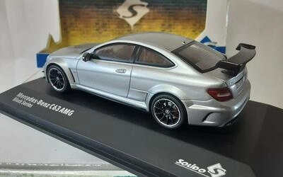 SOLIDO 1/43 - MERCEDES BENZ C63 AMG BLACK SERIES - METALLIC 