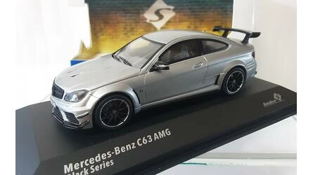 SOLIDO 1/43 - MERCEDES BENZ C63 AMG BLACK SERIES - METALLIC 