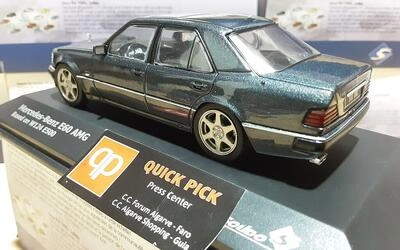 SOLIDO 1/43 - MERCEDES  W124 E60 AMG - 1994 - BLACK