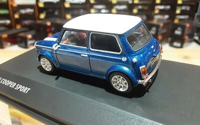 SOLIDO 1/43 - MINI COOPER S - 1994 - BLUE / WHITE
