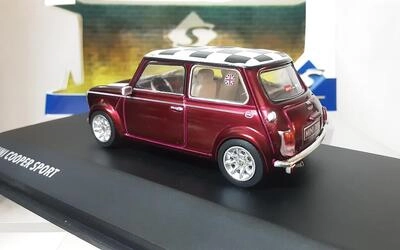 SOLIDO 1/43 - MINI COOPER SPORT - 1997 - PURPLE