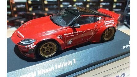 SOLIDO 1/43 - NISSAN 400Z COUPE ROCKET BUNNY - 2022 - RED