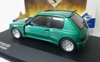SOLIDO 1/43 - PEUGEOT 205 GTI DIMMA - 1989 - GREEN