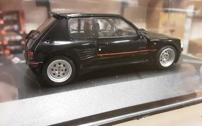 SOLIDO 1/43 - PEUGEOT 205 GTI DIMMA - BLACK