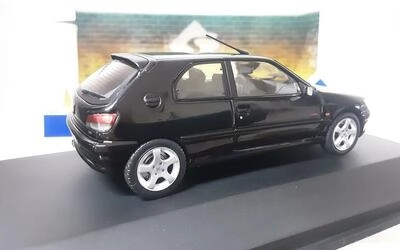 SOLIDO 1/43 - PEUGEOT 306 S16 - 1994 - NOIR ONYX