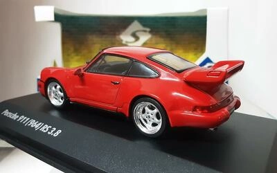 SOLIDO 1/43 - PORSCHE 911 (964) RS 3.8 - 1994 - GUARDS RED