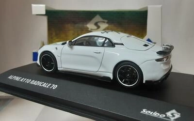 SOLIDO 1/43 - RENAULT ALPINE A110 RADICALE 70 COUPE - WHITE 