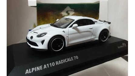 SOLIDO 1/43 - RENAULT ALPINE A110 RADICALE 70 COUPE - WHITE 