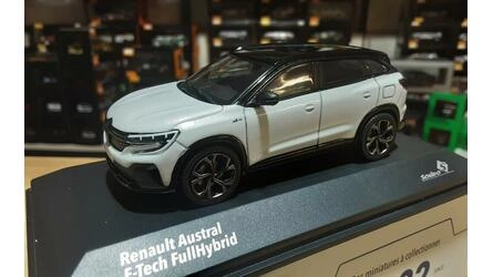 SOLIDO 1/43 - RENAULT AUSTRAL ALPINE - 2022 - WHITE