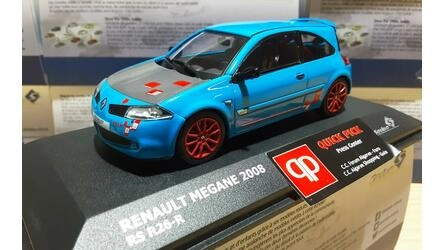 SOLIDO 1/43 - RENAULT MEGANE R26 R - BLUE - 2009