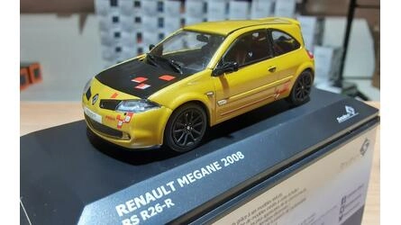 SOLIDO 1/43 - RENAULT MEGANE R26 R - SIRIUS YELLOW - 2009
