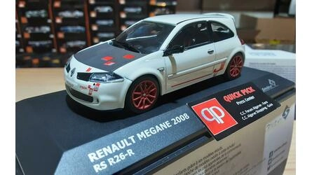 SOLIDO 1/43 - RENAULT MEGANE R26 R - WHITE - 2009