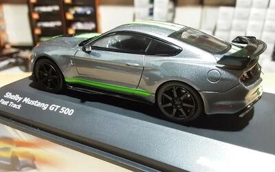 SOLIDO 1/43 - SHELBY MUSTANG GT 500 - GREY WITH NEON GREEN -