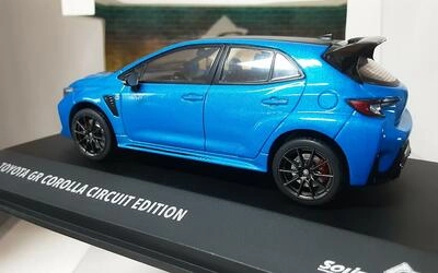 SOLIDO 1/43 - TOYOTA COROLLA GR CIRCUIT EDITION - BLUE FLAME