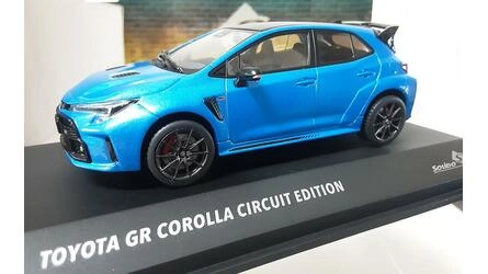 SOLIDO 1/43 - TOYOTA COROLLA GR CIRCUIT EDITION - BLUE FLAME