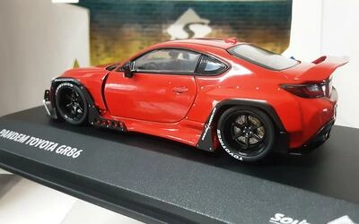 SOLIDO 1/43 - TOYOTA GR86 PANDEM COUPE - RED - 2022
