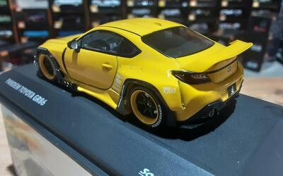 SOLIDO 1/43 - TOYOTA GR86 ROCKET BUNNY COUPE - 2022 - YELLOW