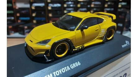 SOLIDO 1/43 - TOYOTA GR86 ROCKET BUNNY COUPE - 2022 - YELLOW