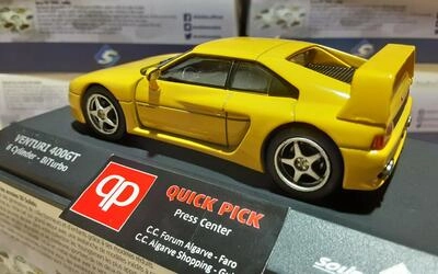SOLIDO 1/43 - VENTURI 400 GT - 1994 - YELLOW
