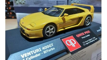 SOLIDO 1/43 - VENTURI 400 GT - 1994 - YELLOW