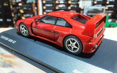 SOLIDO 1/43 - VENTURI 400 GT BITURBO - 1994 - RED