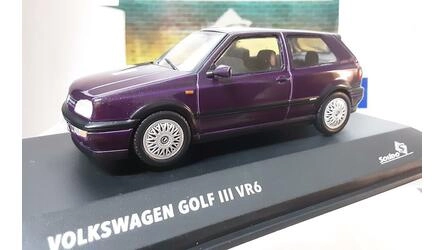 SOLIDO 1/43 - VOLKSWAGEN GOLF III VR6 - 1994 - DUSTY MAUVE P