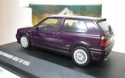 SOLIDO 1/43 - VOLKSWAGEN GOLF III VR6 - 1994 - DUSTY MAUVE P