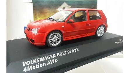 SOLIDO 1/43 - VOLKSWAGEN GOLF IV R32 - 2003 - TORONTO RED