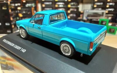 SOLIDO 1/43 - VW CADDY - 1990 - MIAMI BLUE