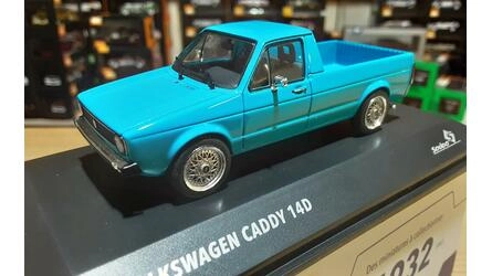 SOLIDO 1/43 - VW CADDY - 1990 - MIAMI BLUE