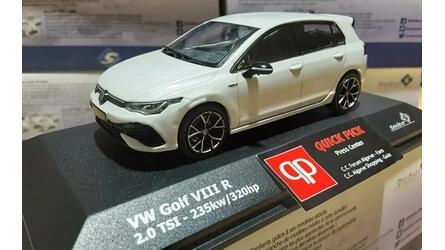 SOLIDO 1/43 - VW GOLF 8 R - ORYX WHITE - 2021