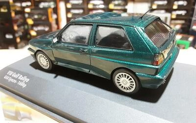 SOLIDO 1/43 - VW GOLF RALLY G60 SYNCRO - 1989 - GREEN