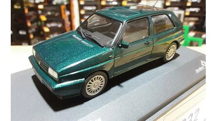 SOLIDO 1/43 - VW GOLF RALLY G60 SYNCRO - 1989 - GREEN