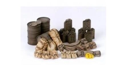 TAMIYA 1/35 - DIORAMA SET ALLIED VEHICLE 