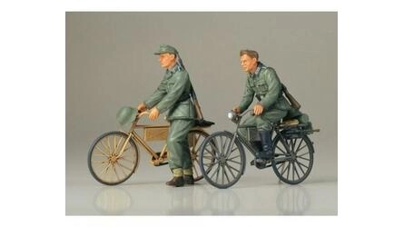 TAMIYA 1/35 - DIORAMA SET SOLDIER W BICYCLES 
