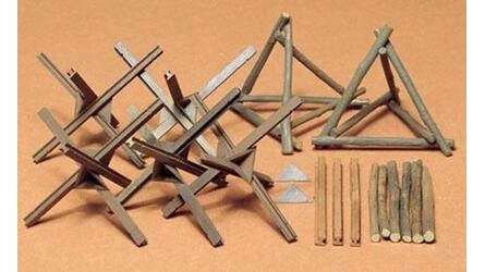TAMIYA 1/35 DIORAMA SET TANK BARRICADE  