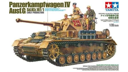 TAMIYA 1/35 - Dt. Pz.Kpfw. IV Ausf.G Frühe.Prod.
