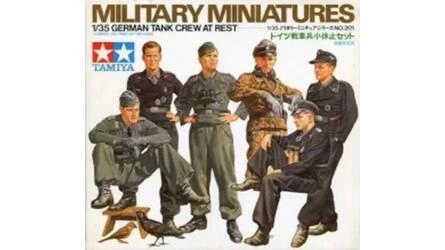 TAMIYA 1/35 - FIG SET GER TANK CREW REST