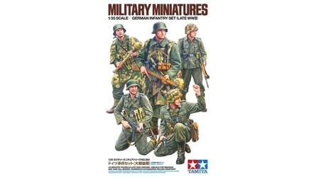 TAMIYA 1/35 SET GERMAN INFANTARY LATE WWII 