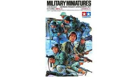 TAMIYA 1/35 SET GERMAN PANZER GRANADIERS 