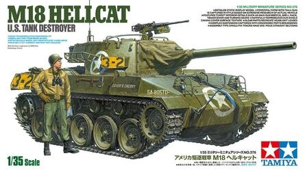 TAMIYA 1/35 US M18 HELLCAT TANK 
