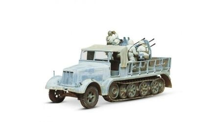 TAMIYA 1:35 GER HALFTR W/4-BAR AA GUN  