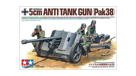 TAMIYA 1:35 GER PAK 38 5CM W CREW 