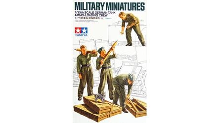 TAMIYA 1:35 GER TANK AMMO LOADING CREW